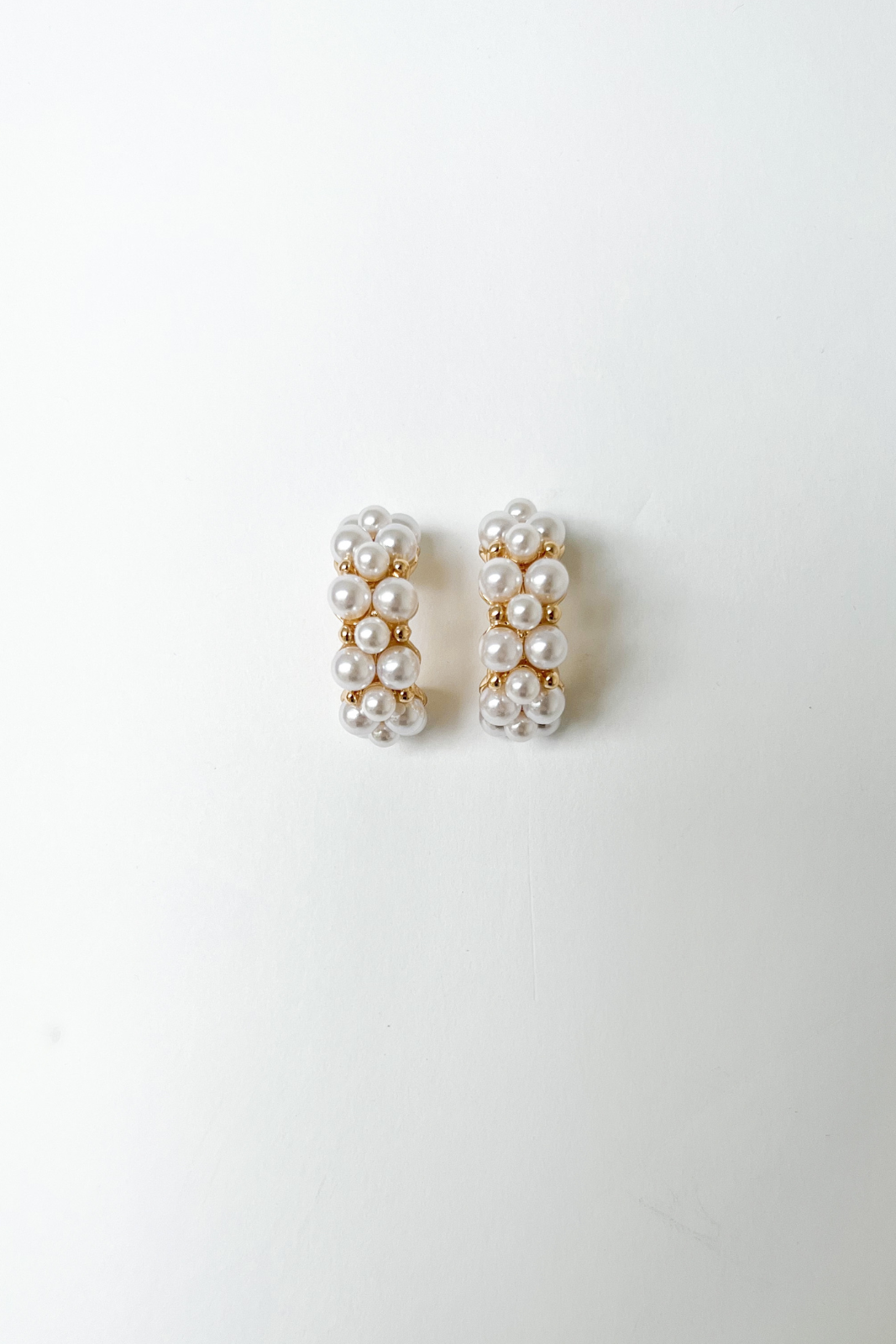 Lacy Pearl Hoop