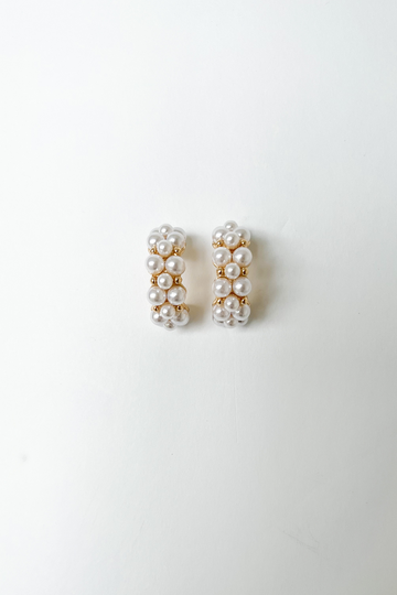 Lacy Pearl Hoop