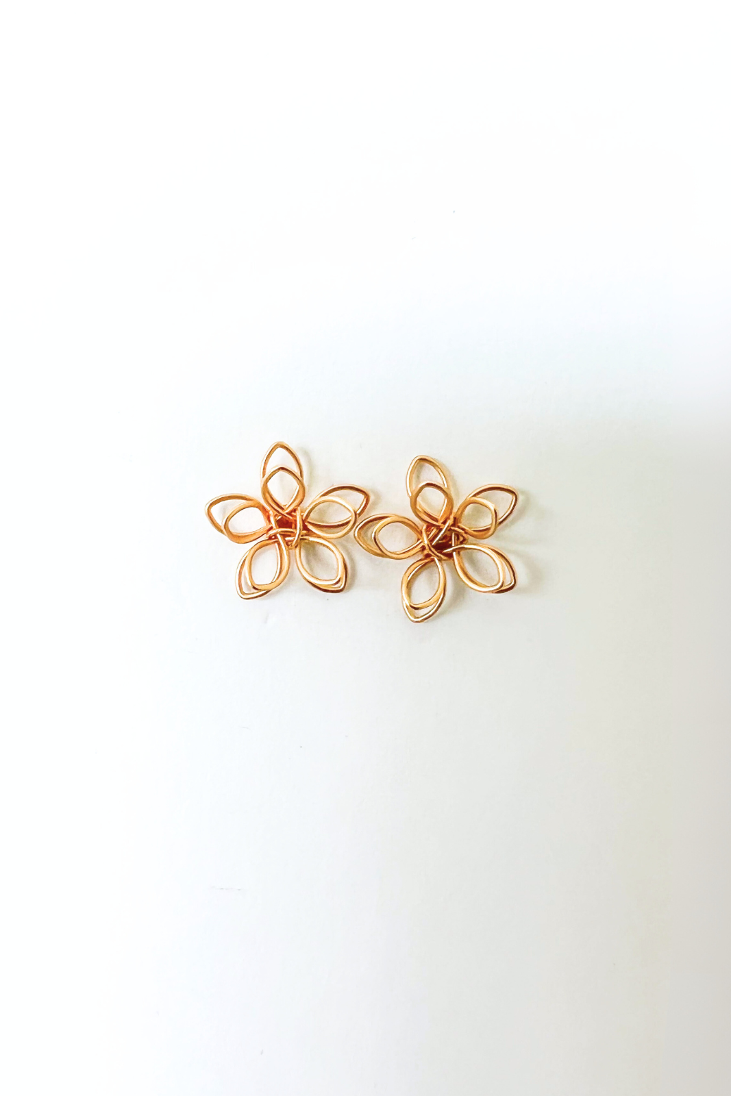 Coraline Floral Wired Post Earring