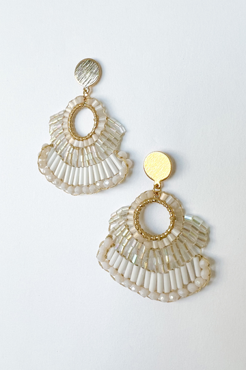 SALE - Lyla Beaded Dangle Earrings