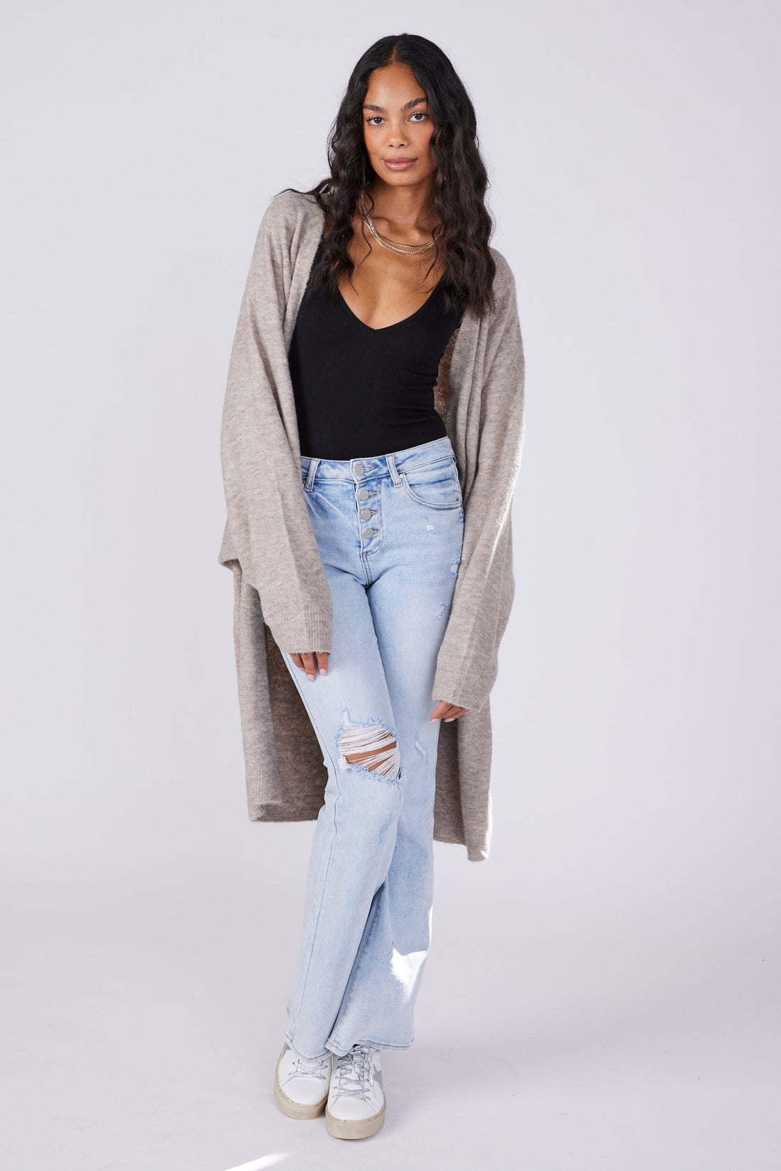 Rania Chenille Cardigan