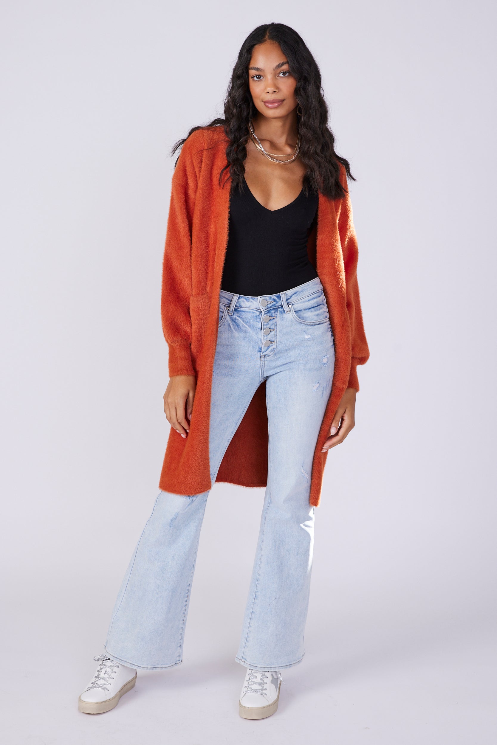 SALE - Avery Fuzzy Cardigan