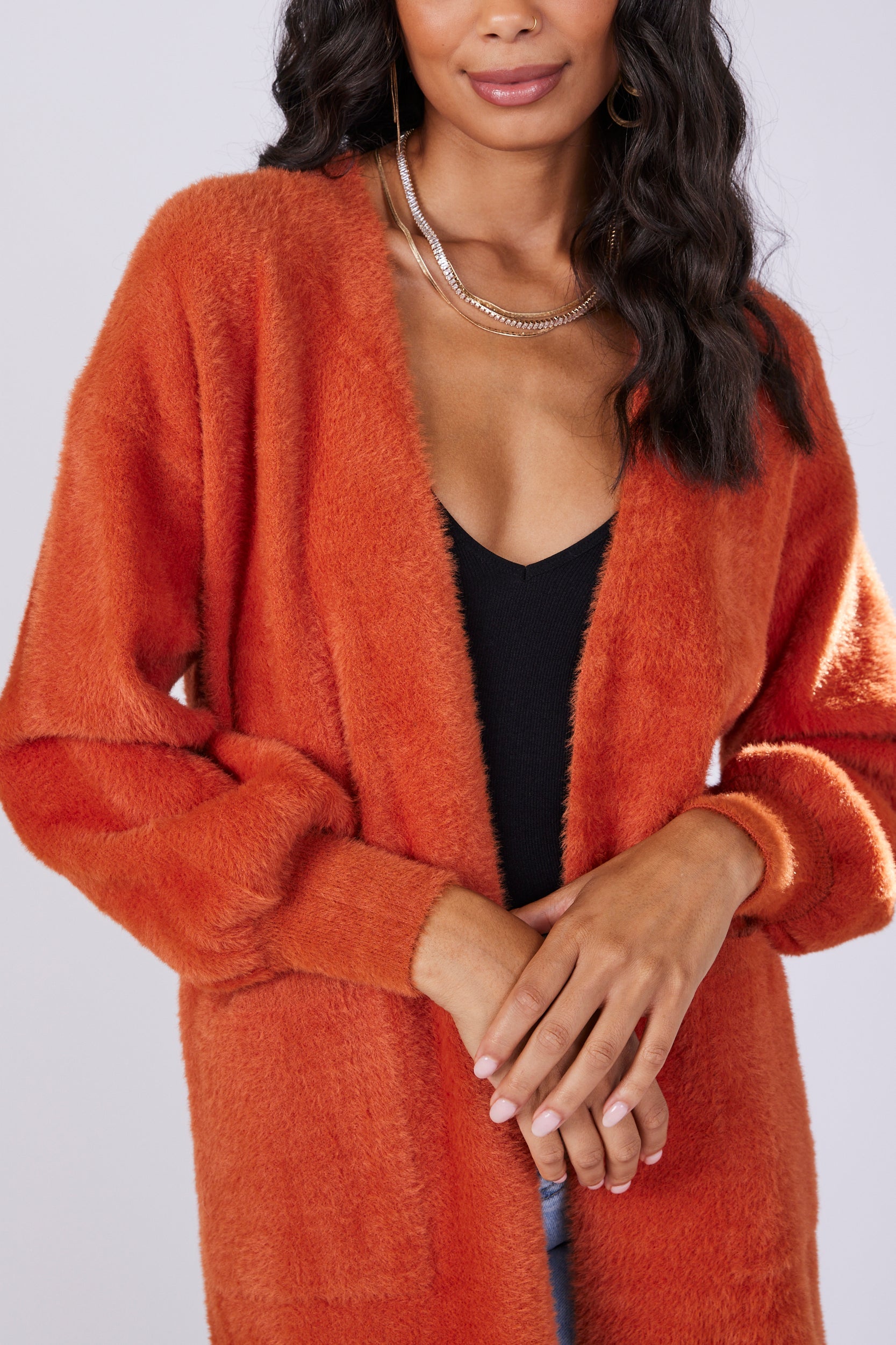 SALE - Avery Fuzzy Cardigan