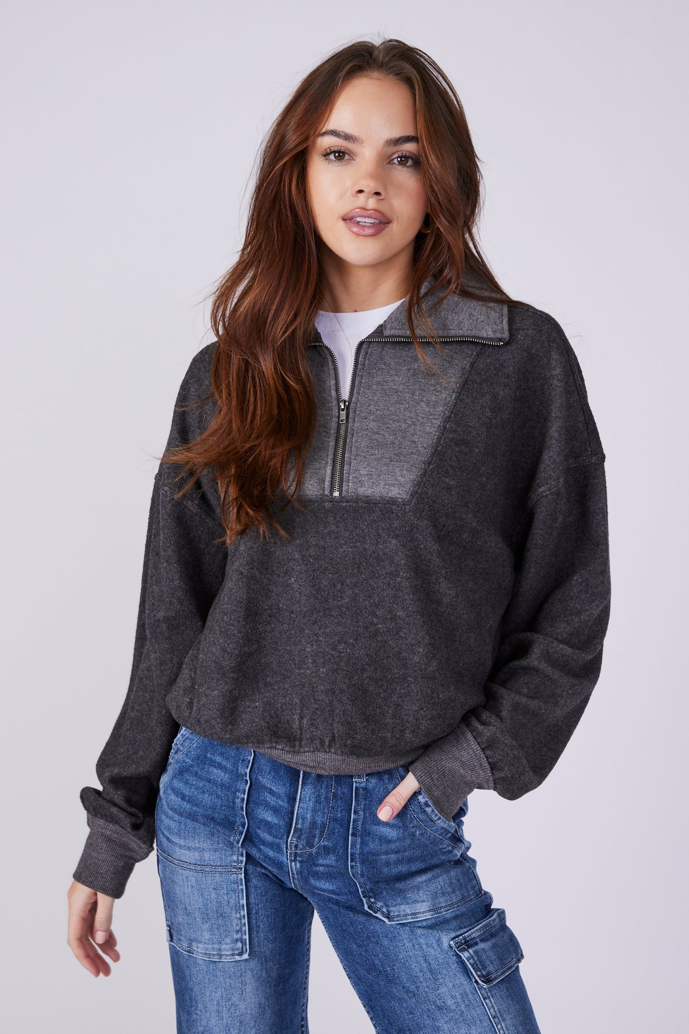 SALE - Sunday Half Zip Pullover
