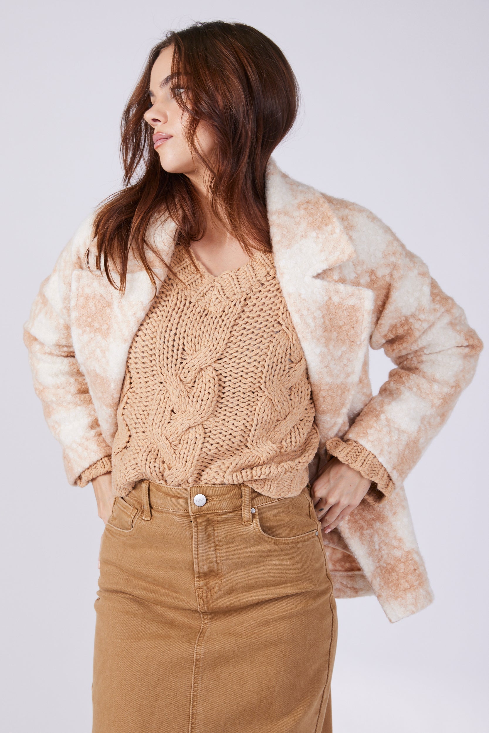 SALE - Holly Plaid Coat