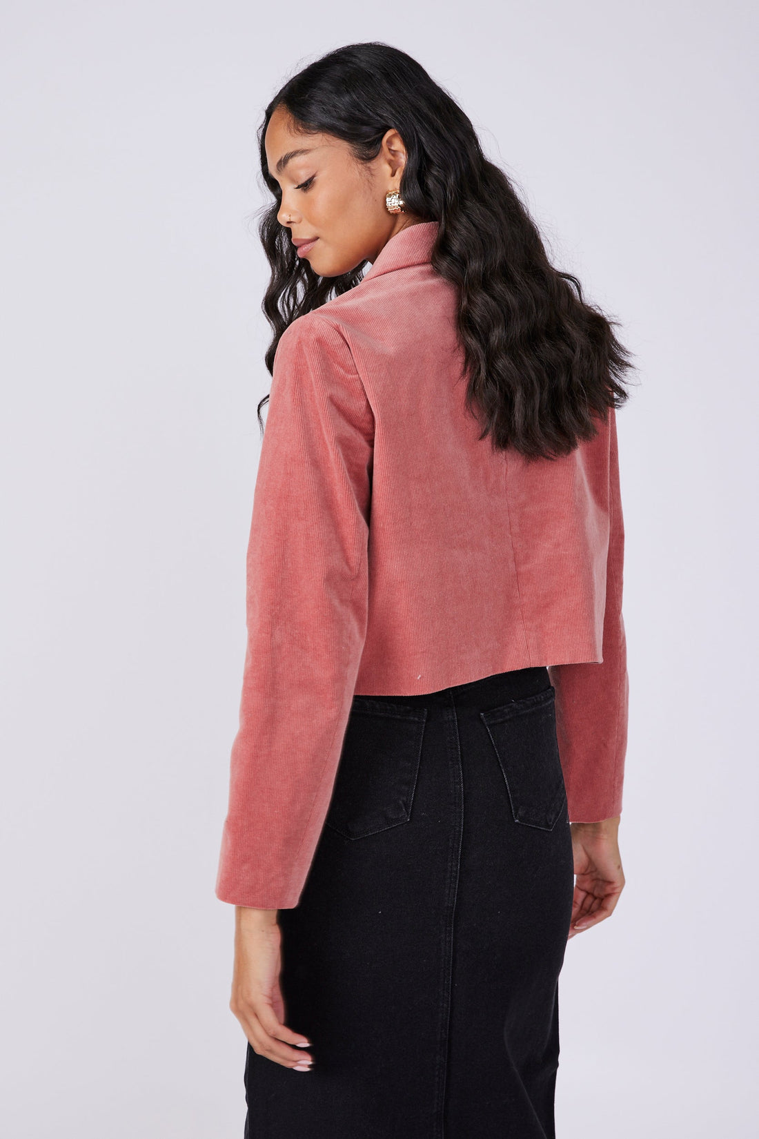 SALE - Mya Cropped Corduroy Jacket