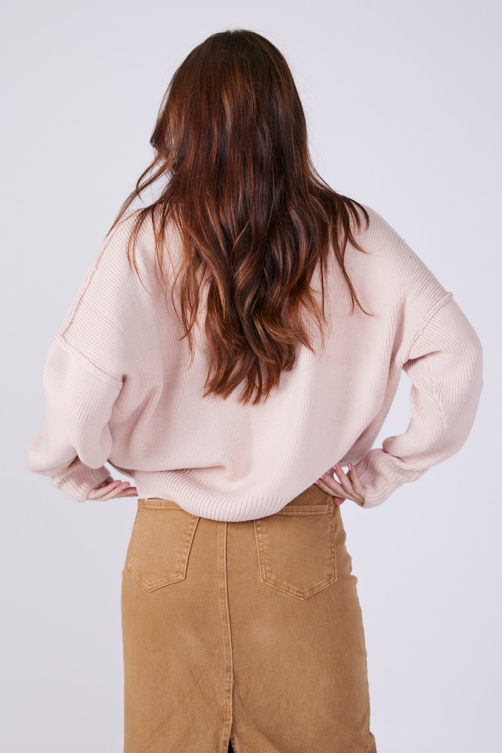 SALE - Moore Oversized Crew Sweater