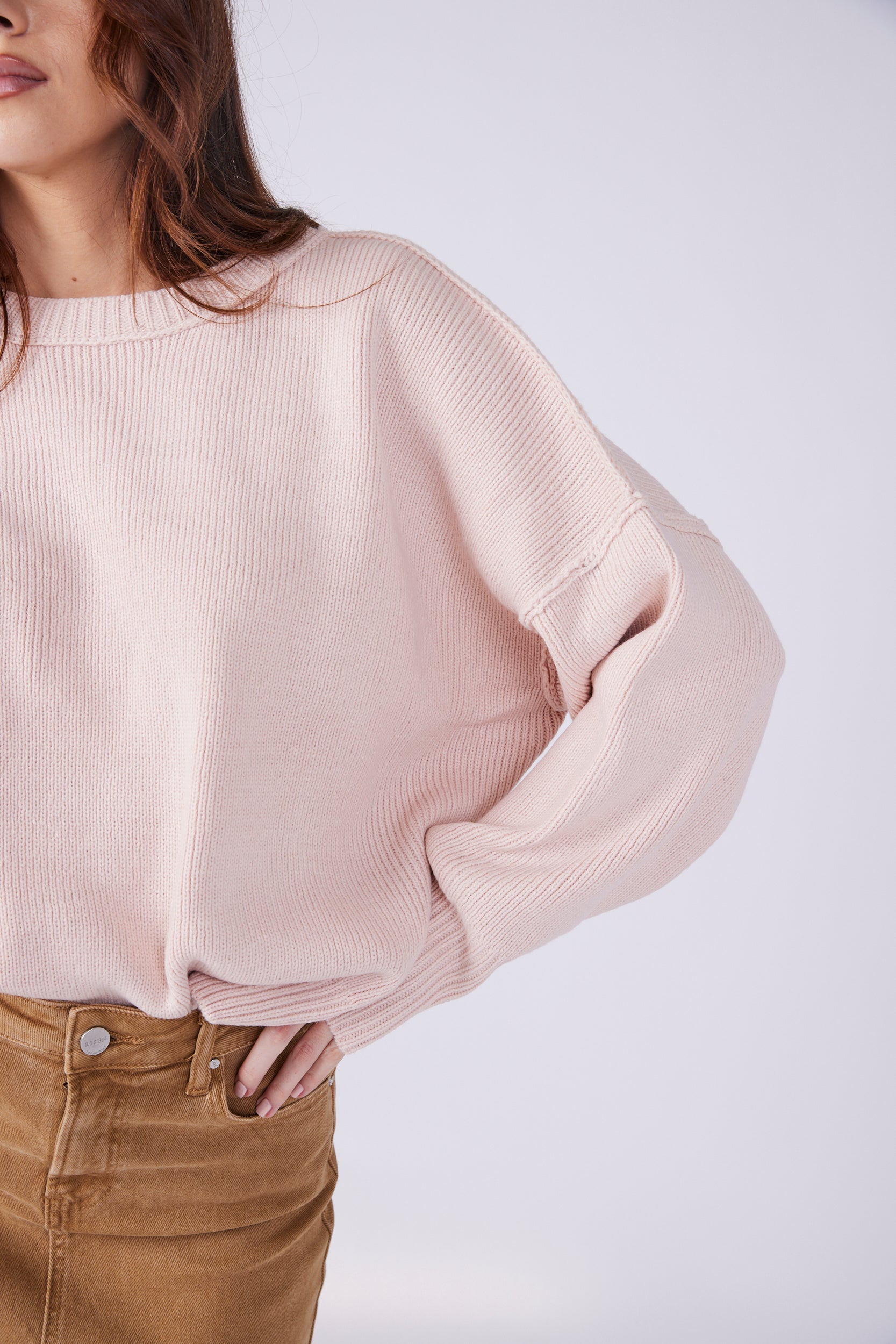 SALE - Moore Oversized Crew Sweater