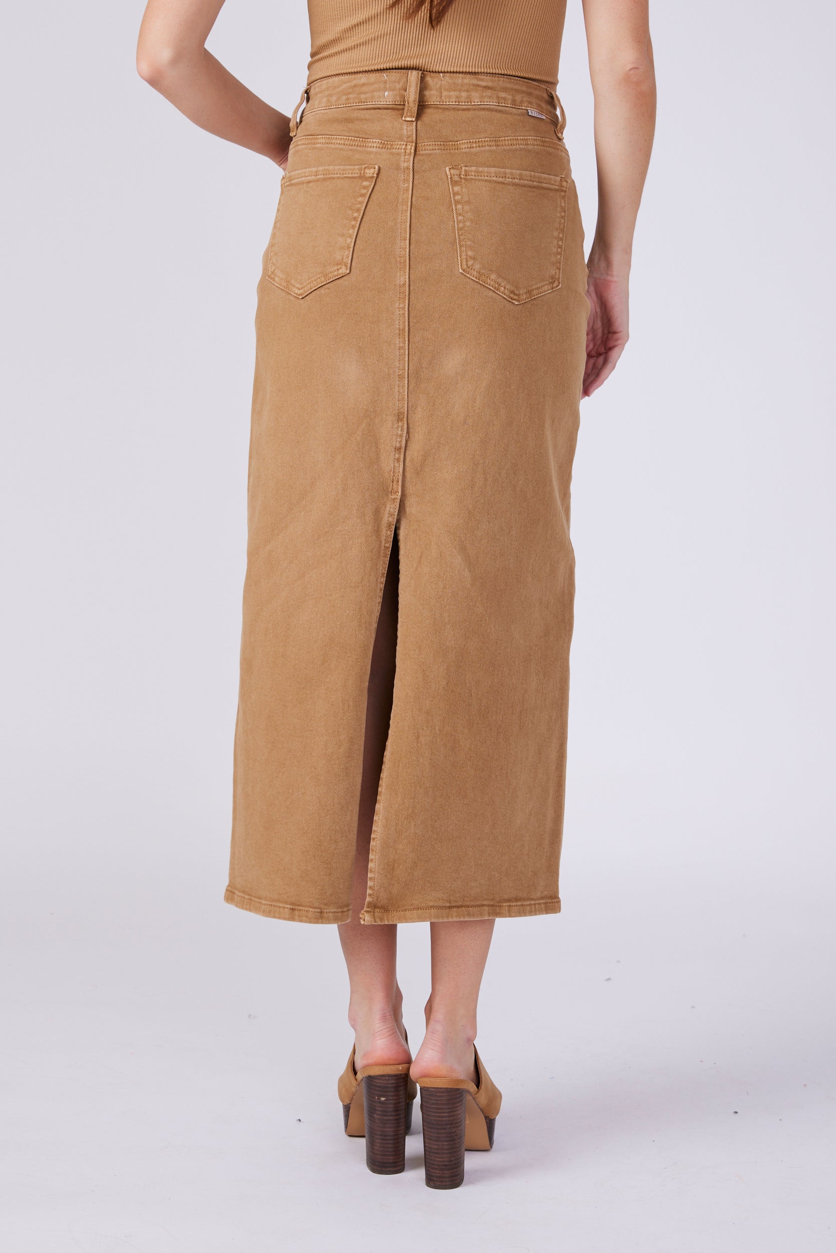 SALE - Kallie Colored Denim Skirt