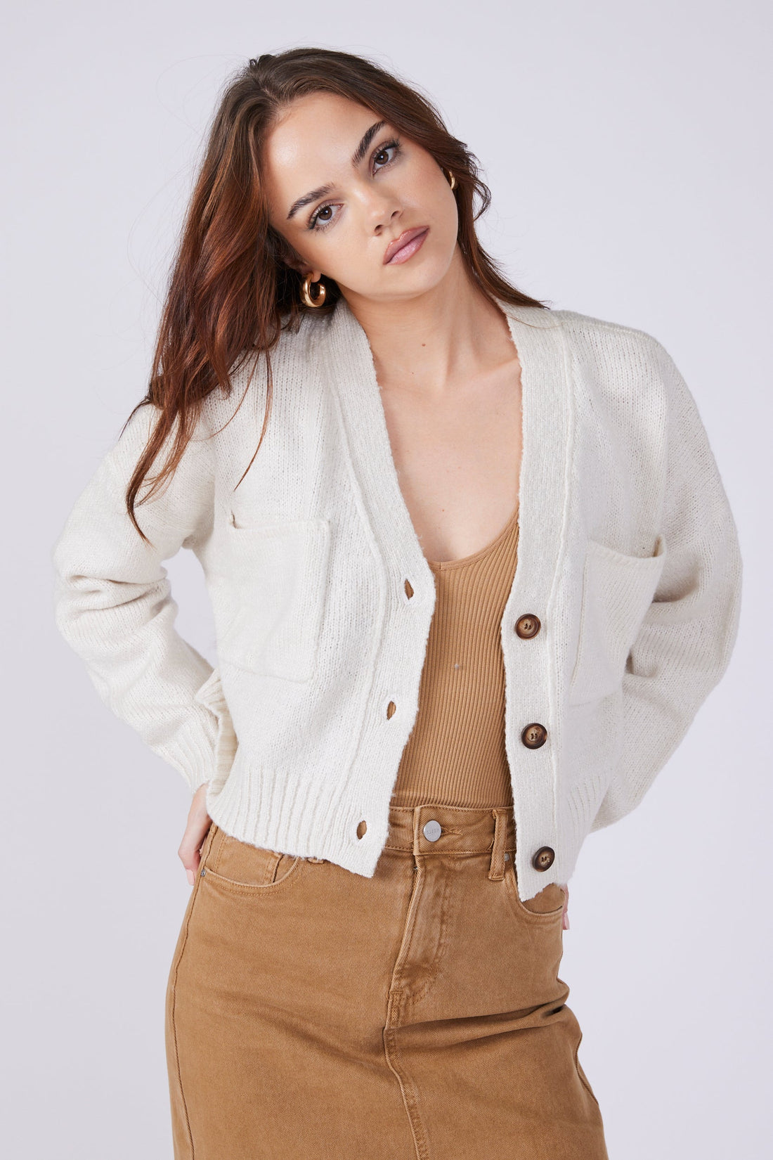 SALE - Belle Cropped Cardigan