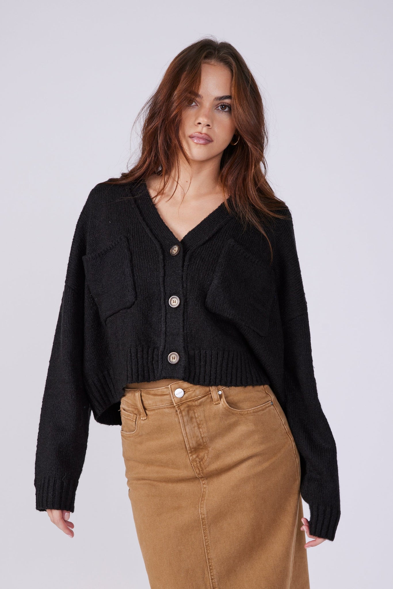 SALE - Belle Cropped Cardigan