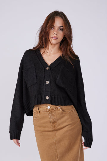 SALE - Belle Cropped Cardigan