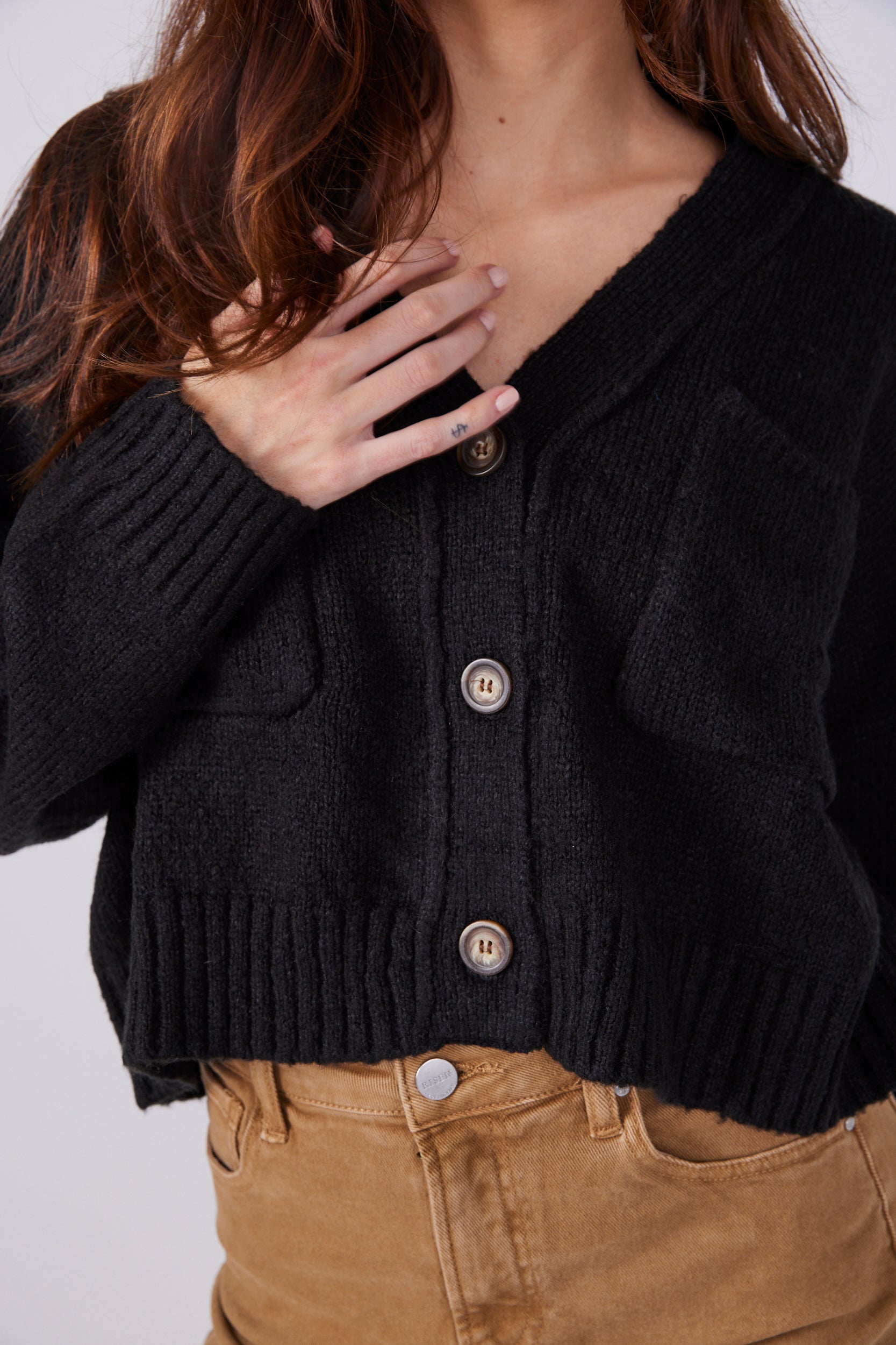 SALE - Belle Cropped Cardigan