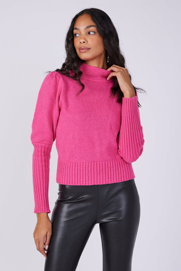 SALE - Sophia Mock Neck Sweater