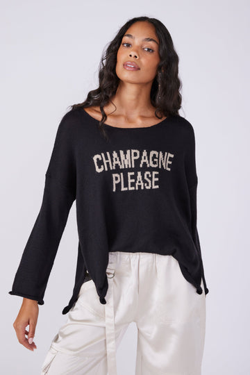 Tanya Champagne Sweater