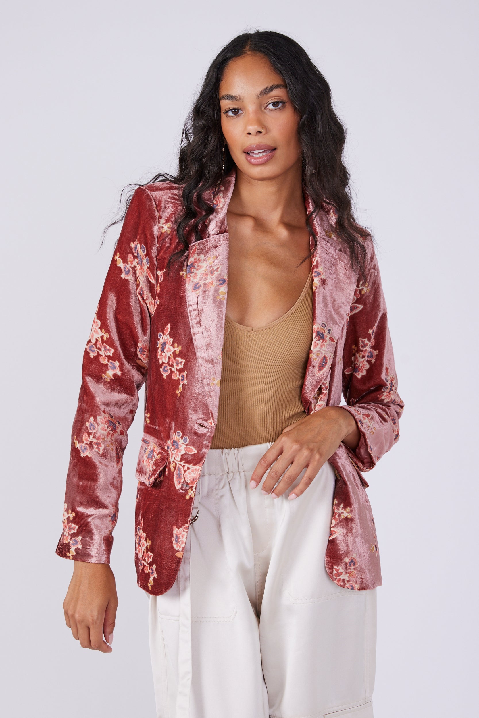 SALE - Ellie Velvet Blazer