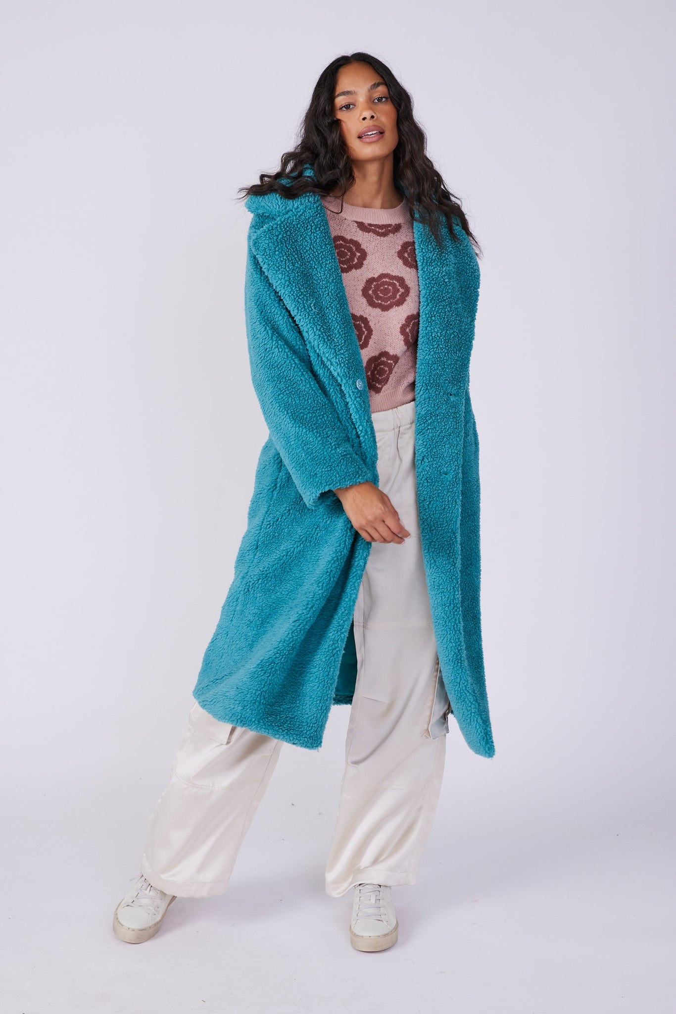 SALE - Amelia Sherpa Coat