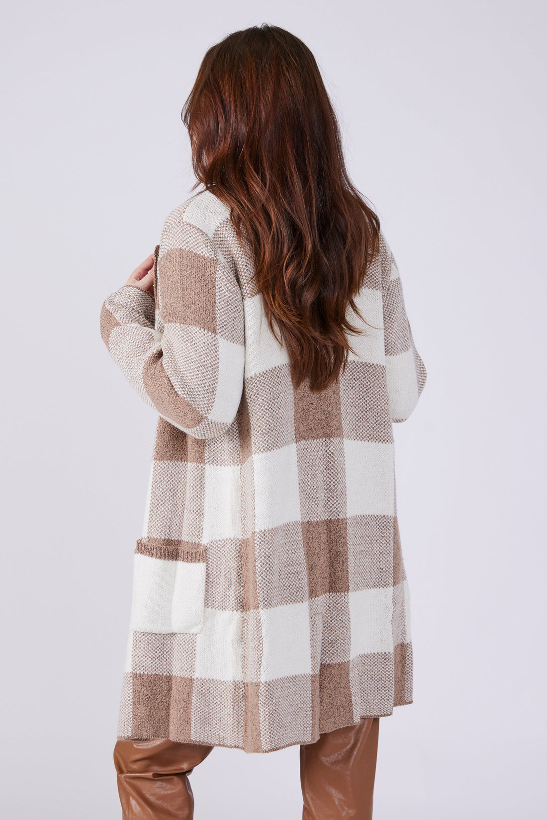 SALE - Alicia Plaid Cardigan
