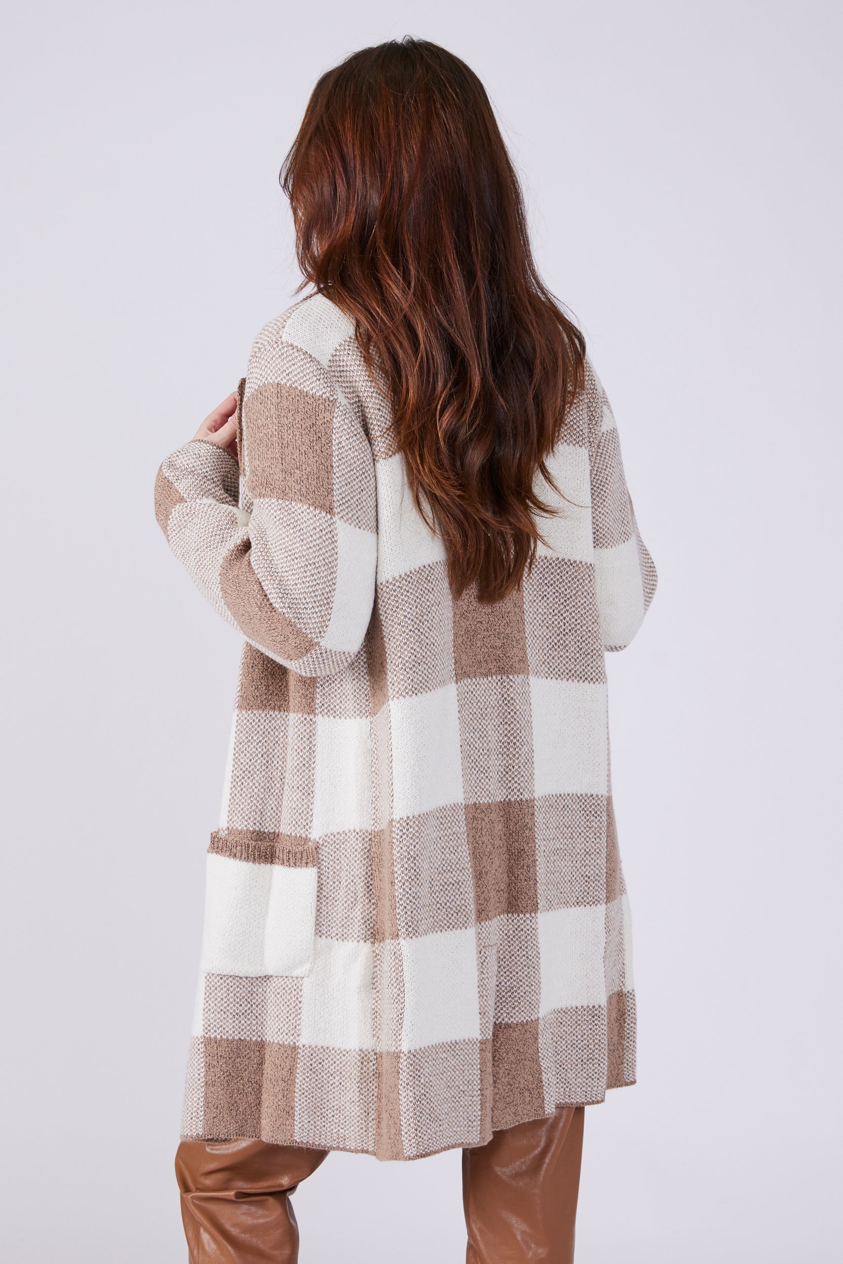 SALE - Alicia Plaid Cardigan