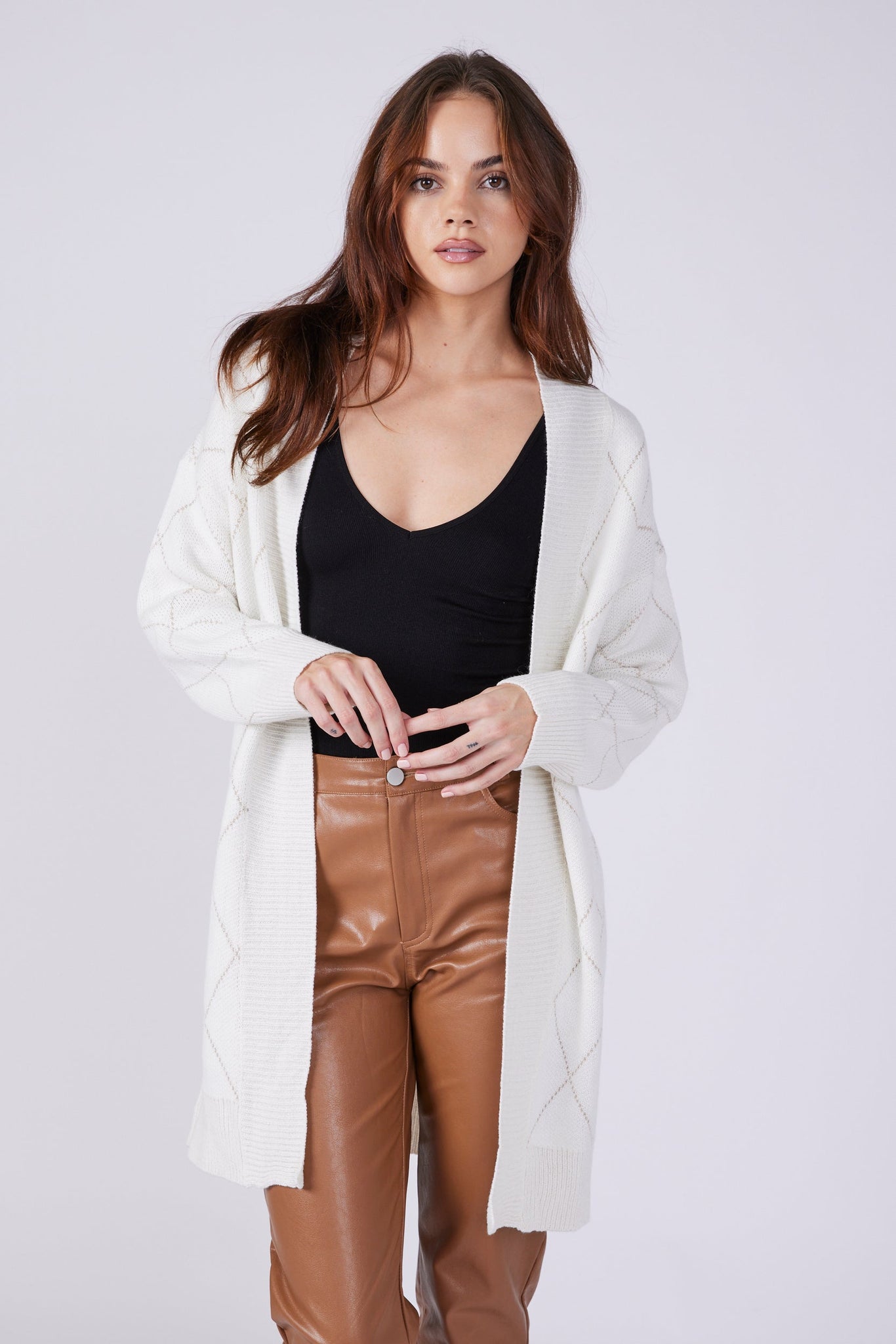 SALE - Greta Chevron Cardigan