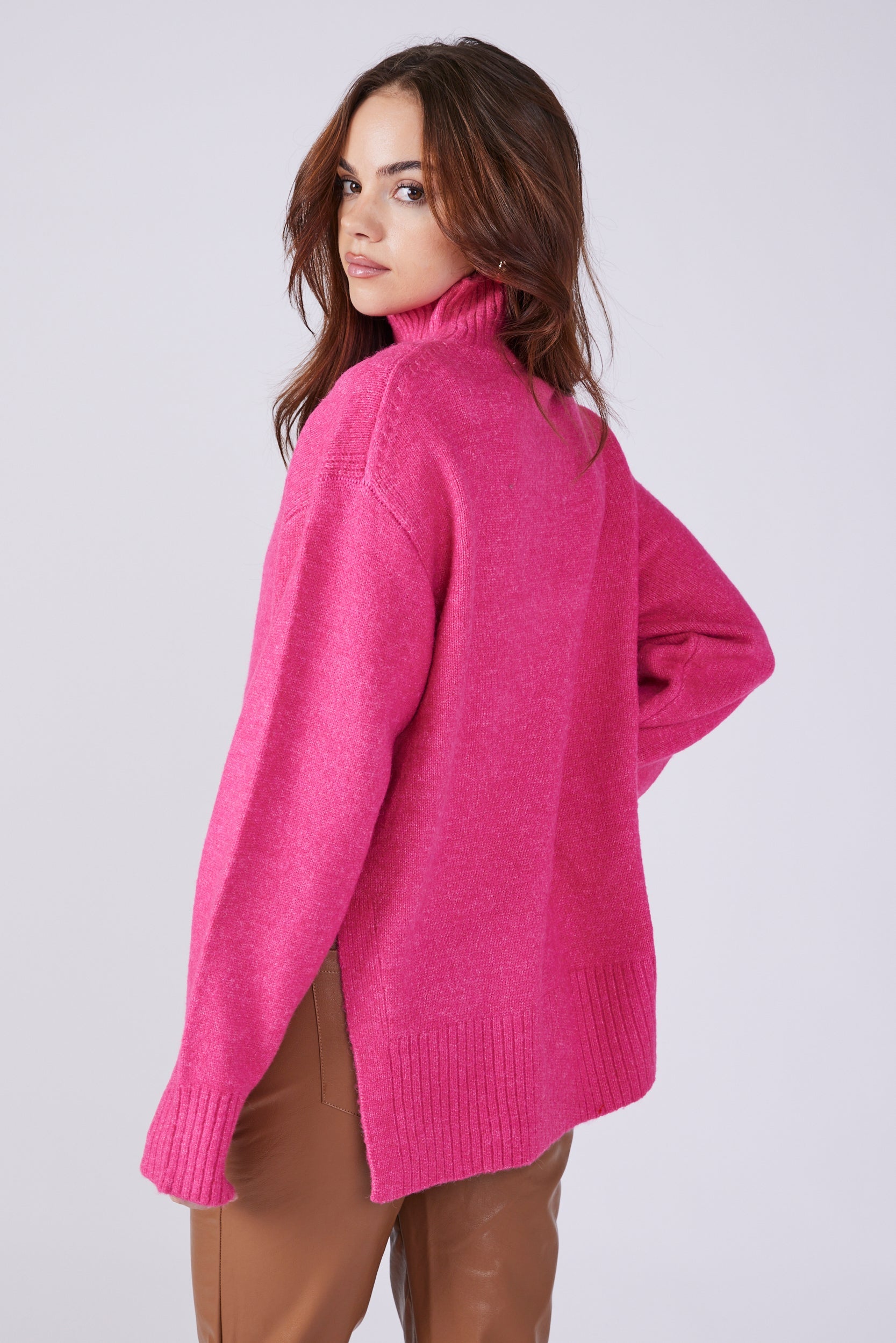 SALE - Drew Split Hem Sweater