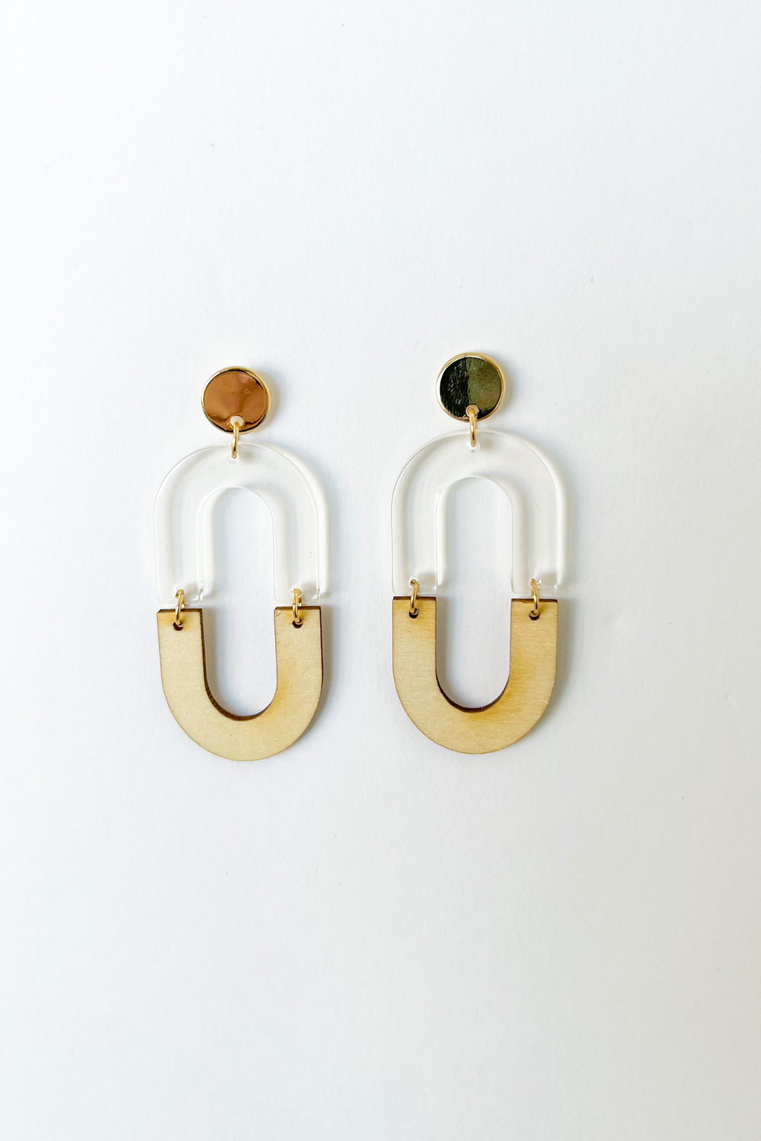 SALE - Bonnie Oval Earrings