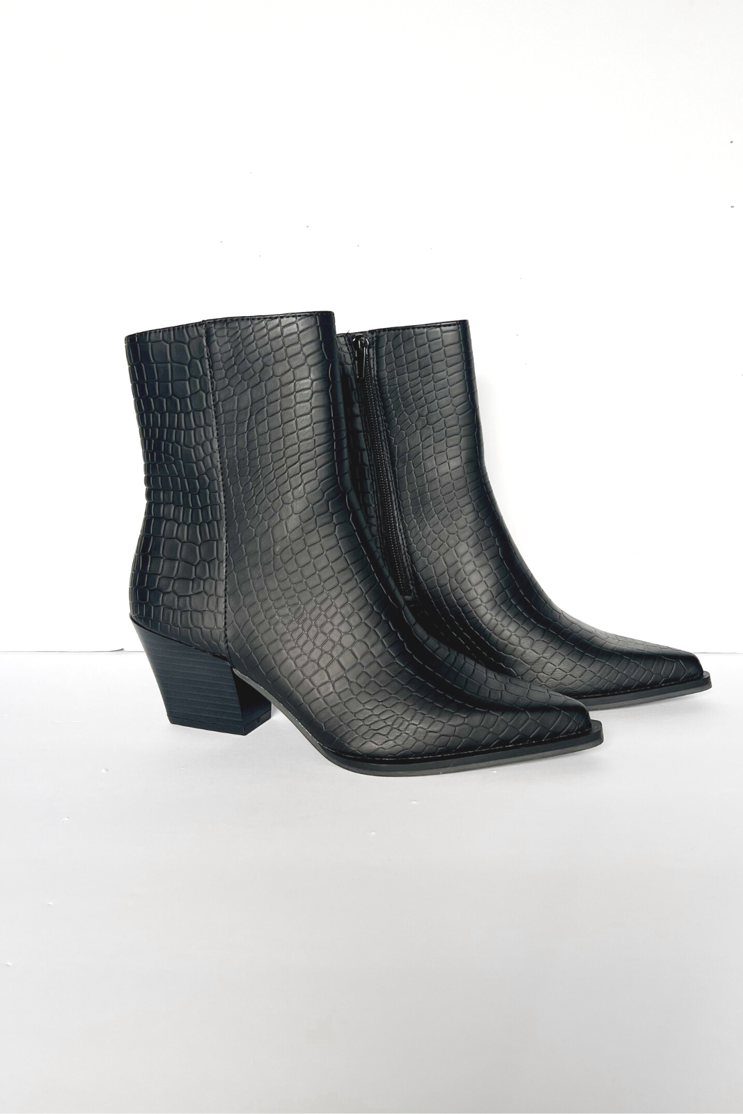 SALE - Miley Snakeskin Boots