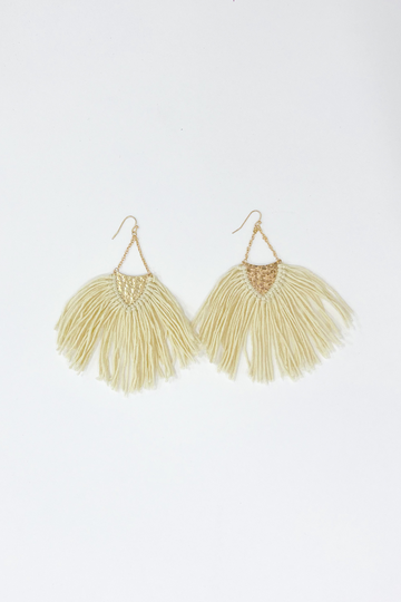 SALE - Joelle Tassel Fringe Earring