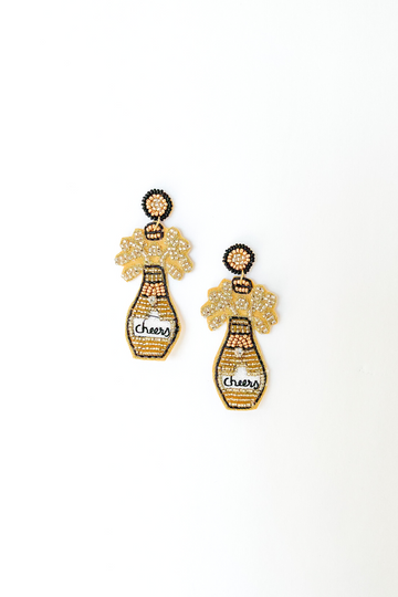 Stacey Cheers Beaded Earring