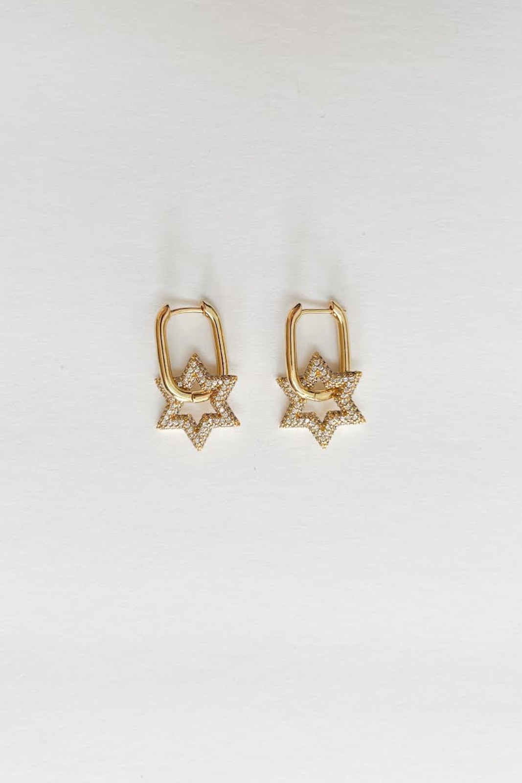 Millie B. Pave Star Earrings