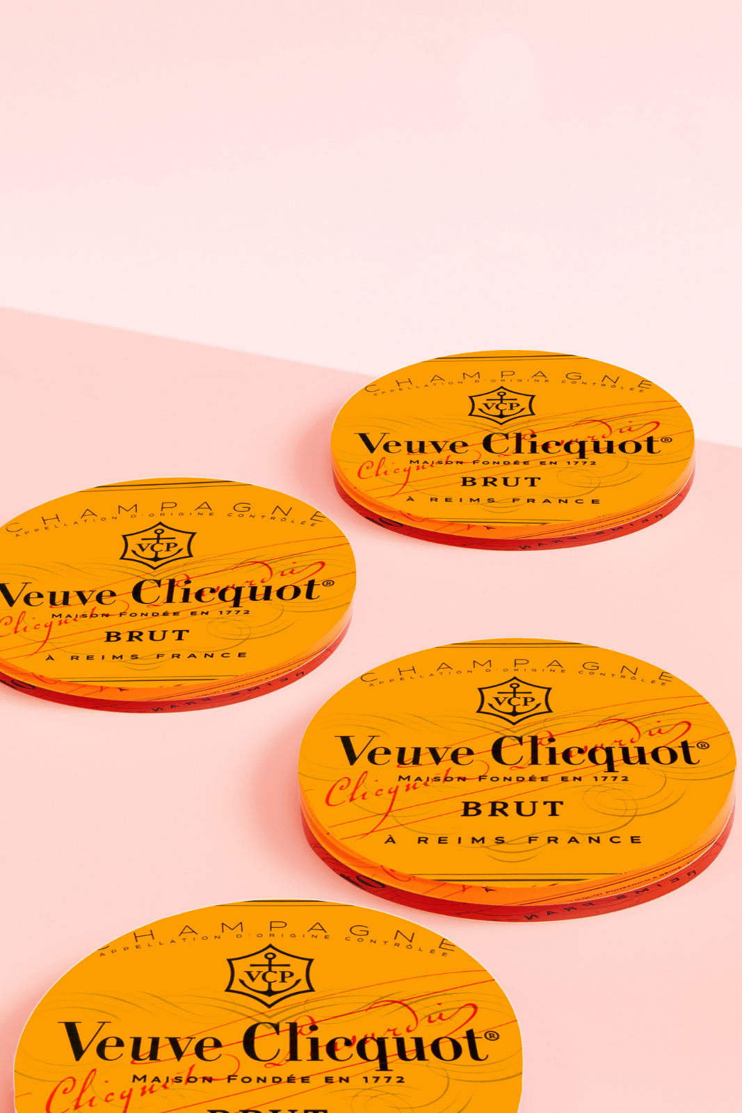 Veuve Coasters