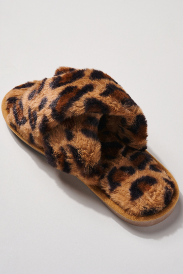 Leopard Slippers