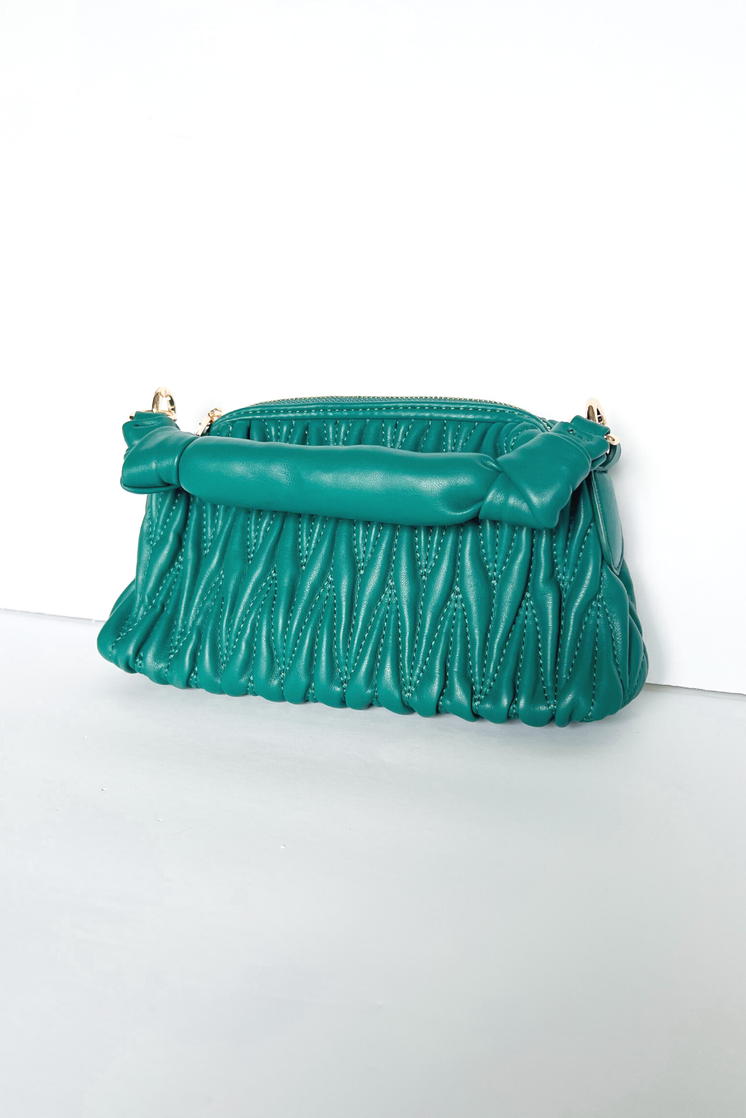 Ellie Pleated Shoulder Bag