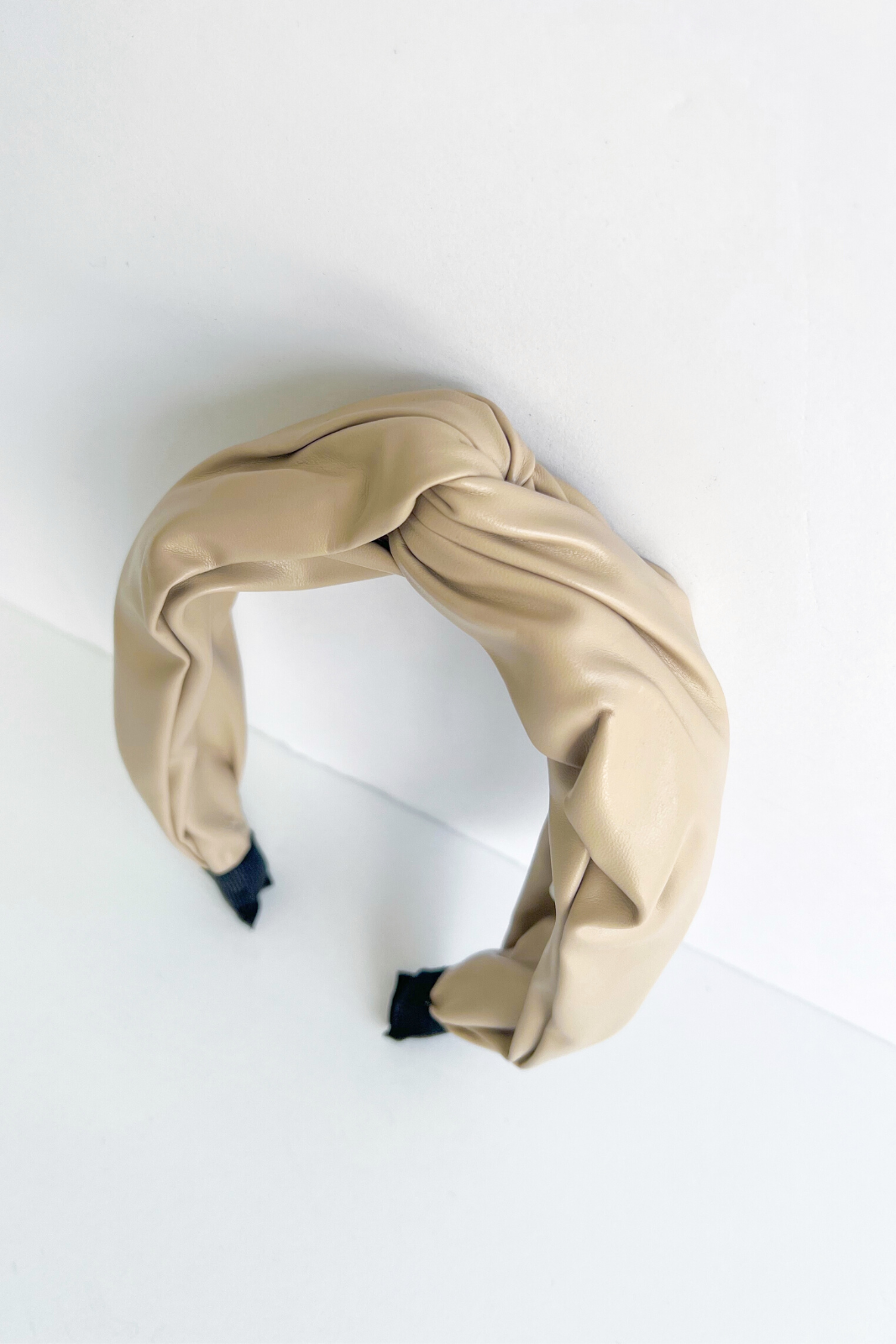 SALE - Brooke Faux Leather Twisted Headband