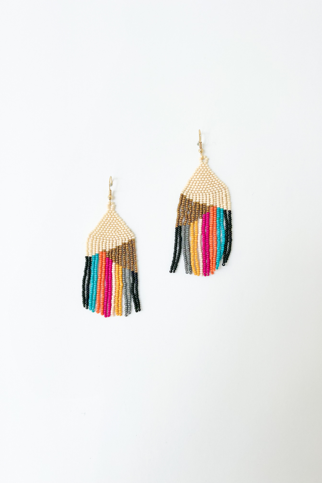 Delilah Beaded Tassel Earring