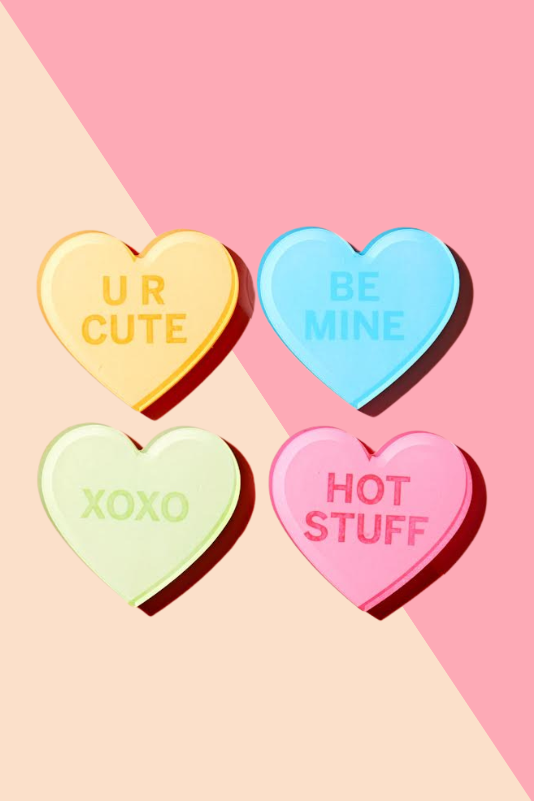 SALE - Handmade Love Heart Coasters