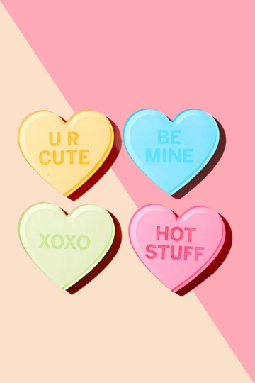SALE - Handmade Love Heart Coasters