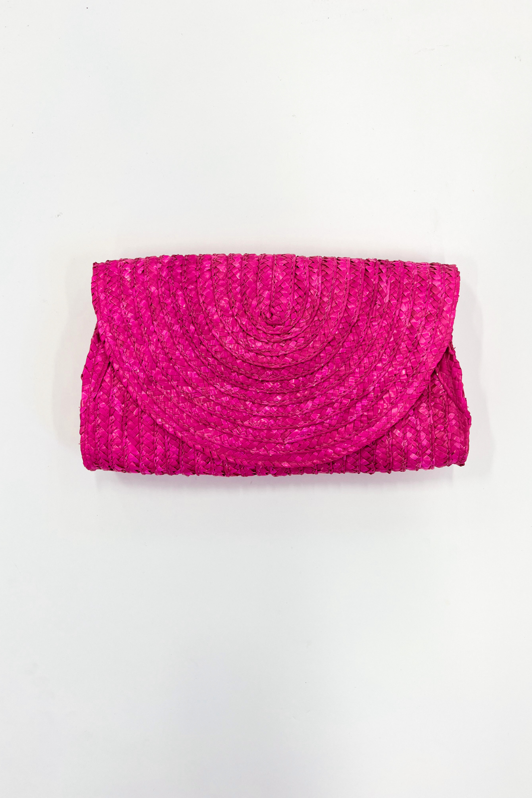 SALE - Zoe Chain Strap Rafia Clutch