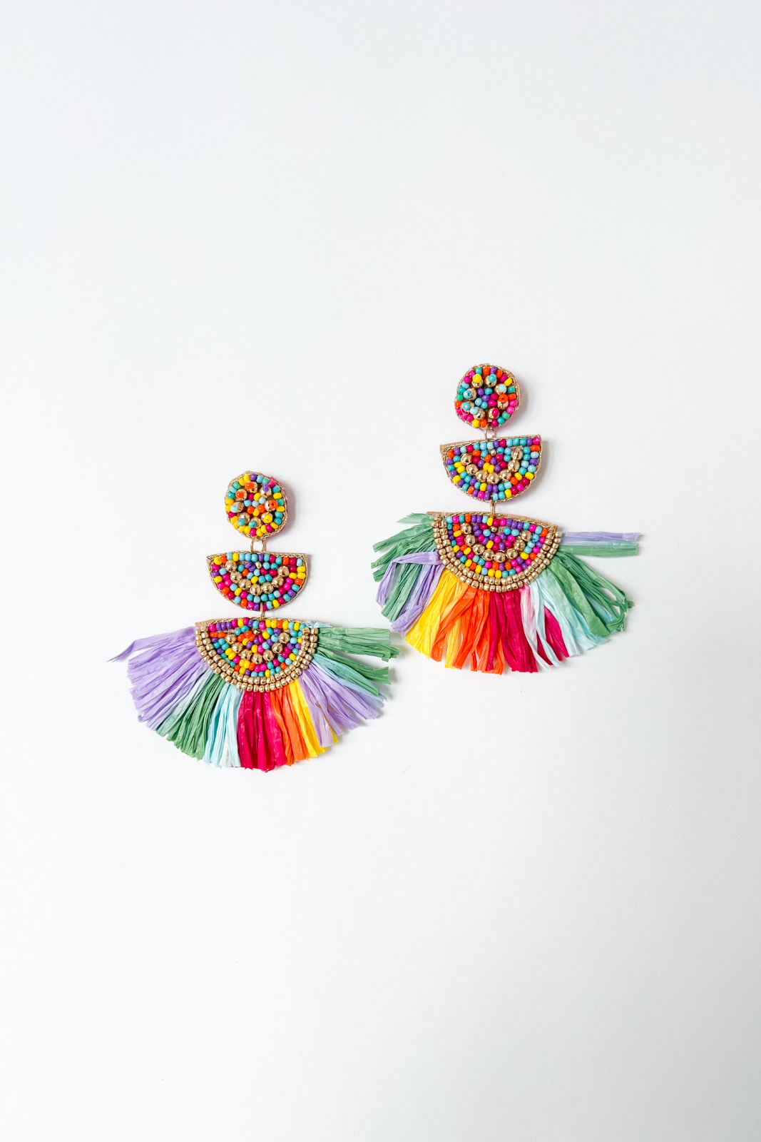 SALE - Willow Fan Tassel Earring