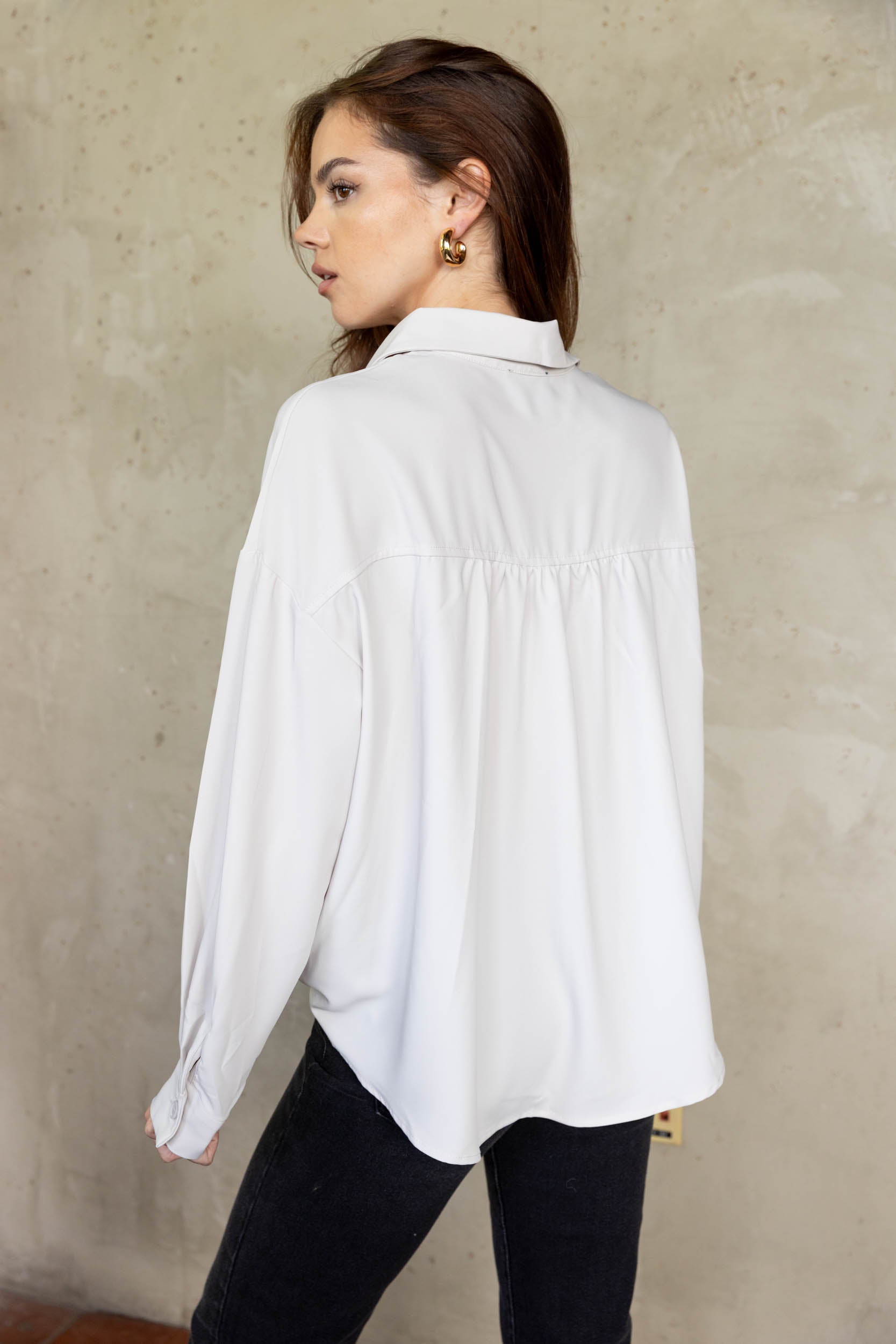 SALE - Alexi Buckle Detail Top