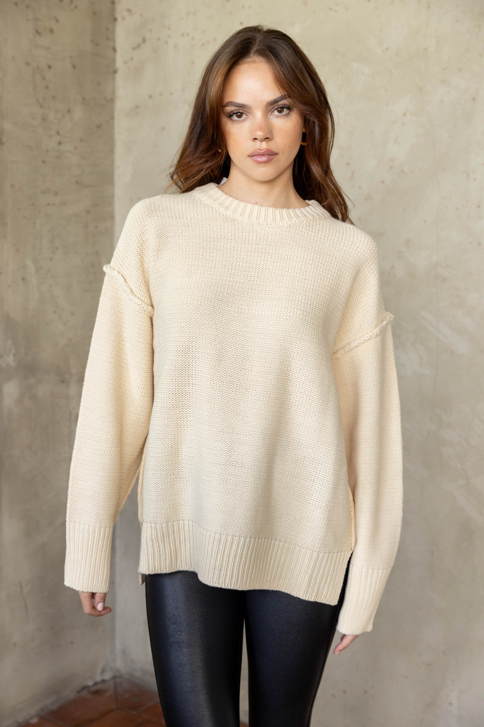SALE - Charlie Drop Shoulder Sweater