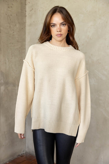 SALE - Charlie Drop Shoulder Sweater