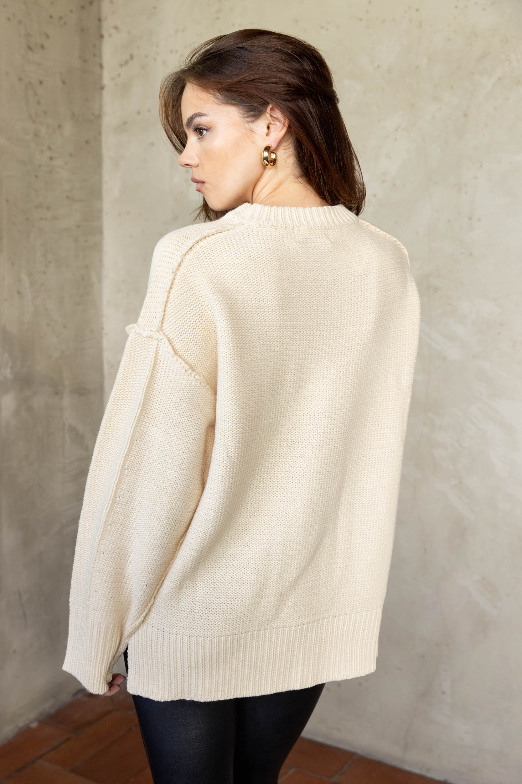 SALE - Charlie Drop Shoulder Sweater