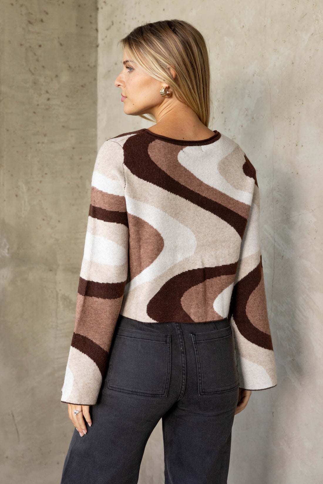 SALE - Amber Patterned Sweater