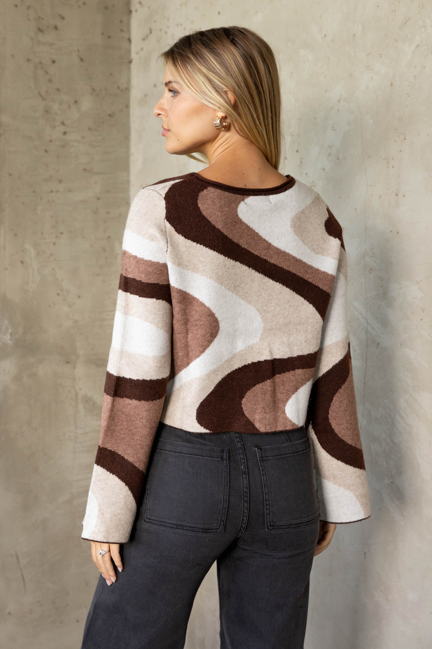 SALE - Amber Patterned Sweater