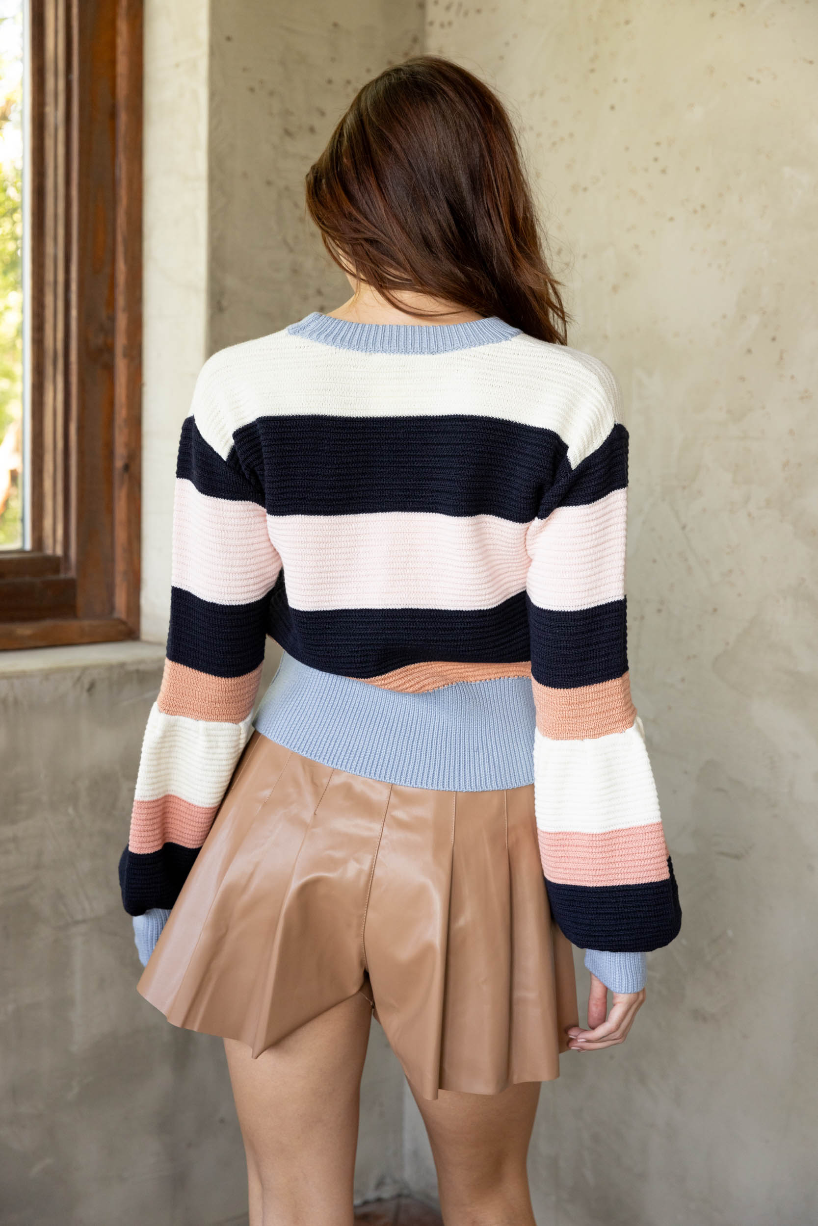 Francie Striped Sweater