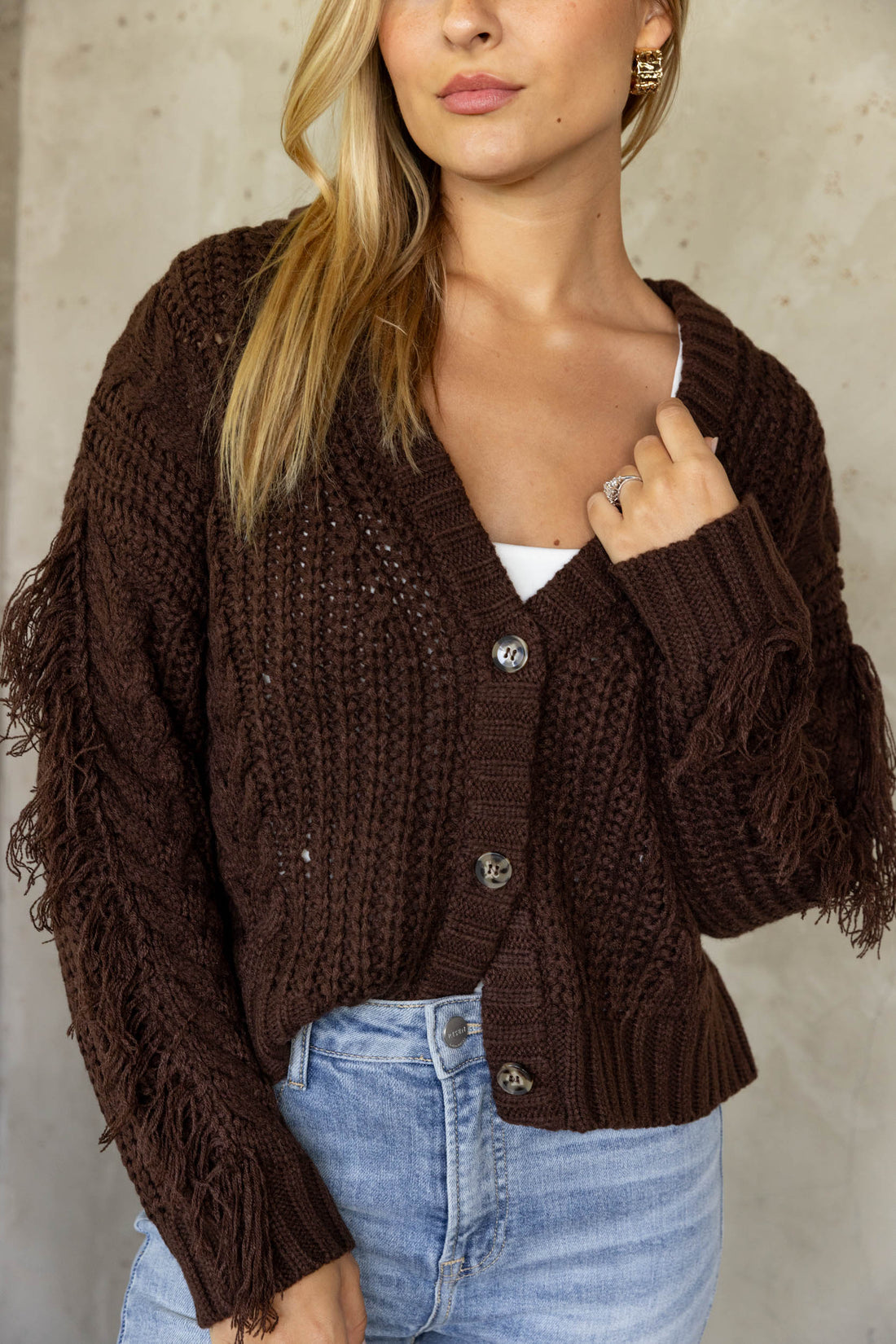 SALE - Liana Fringe Cardigan