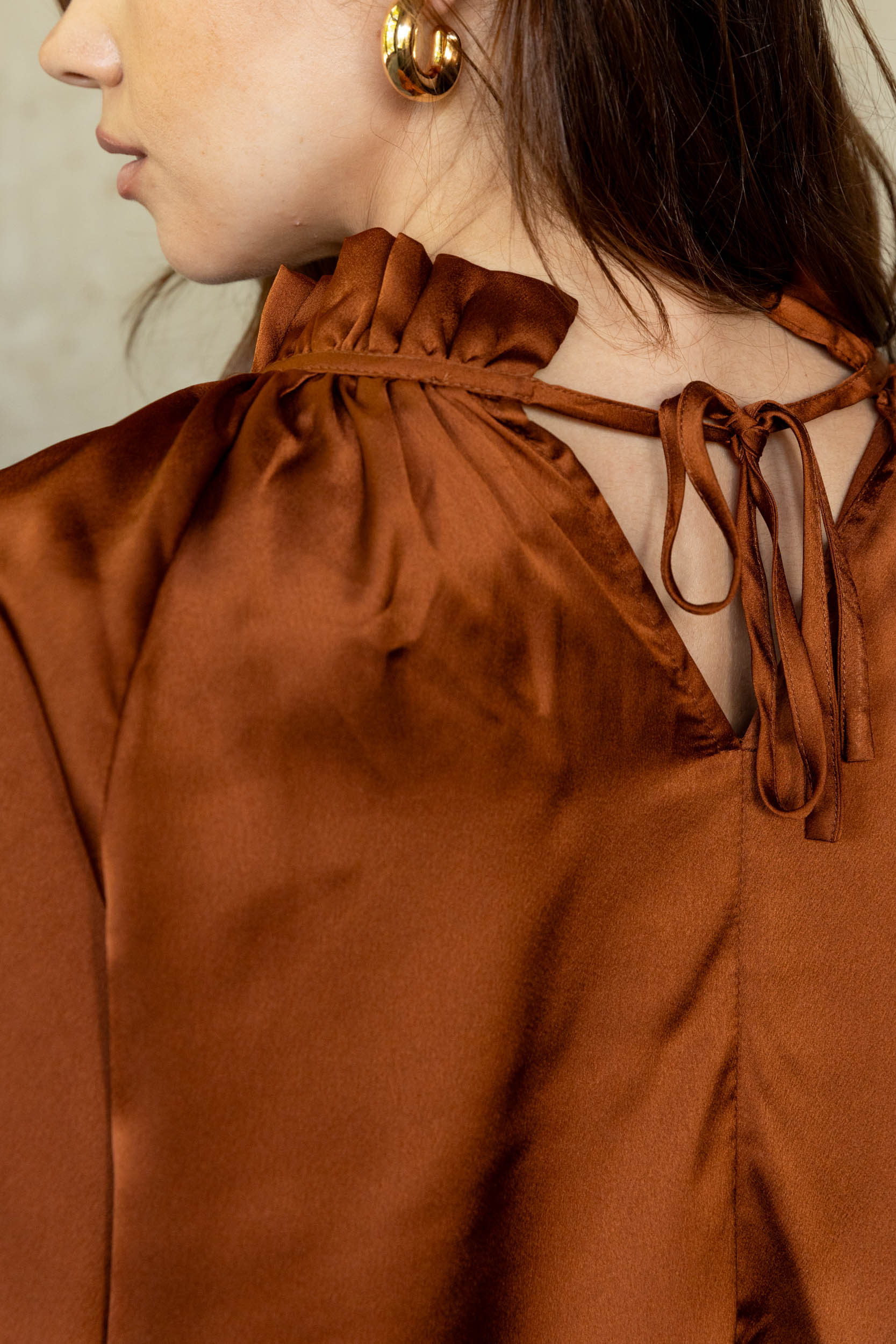 SALE - Cali Satin Top