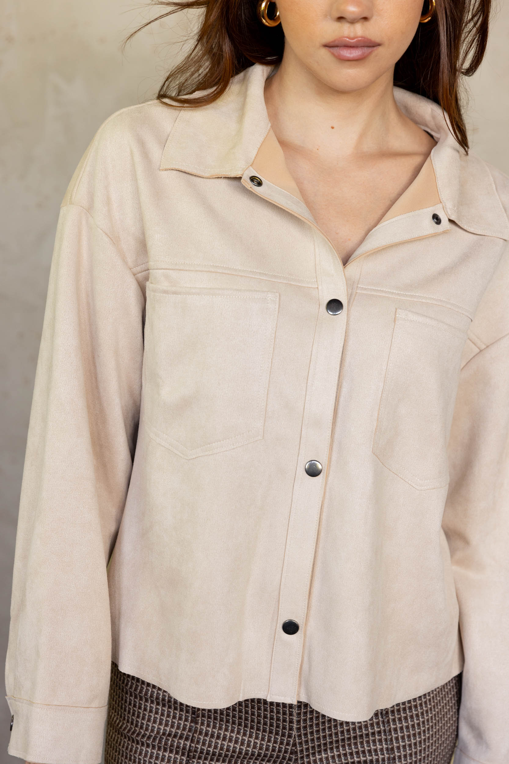 SALE - Daphne Pocket Button Down