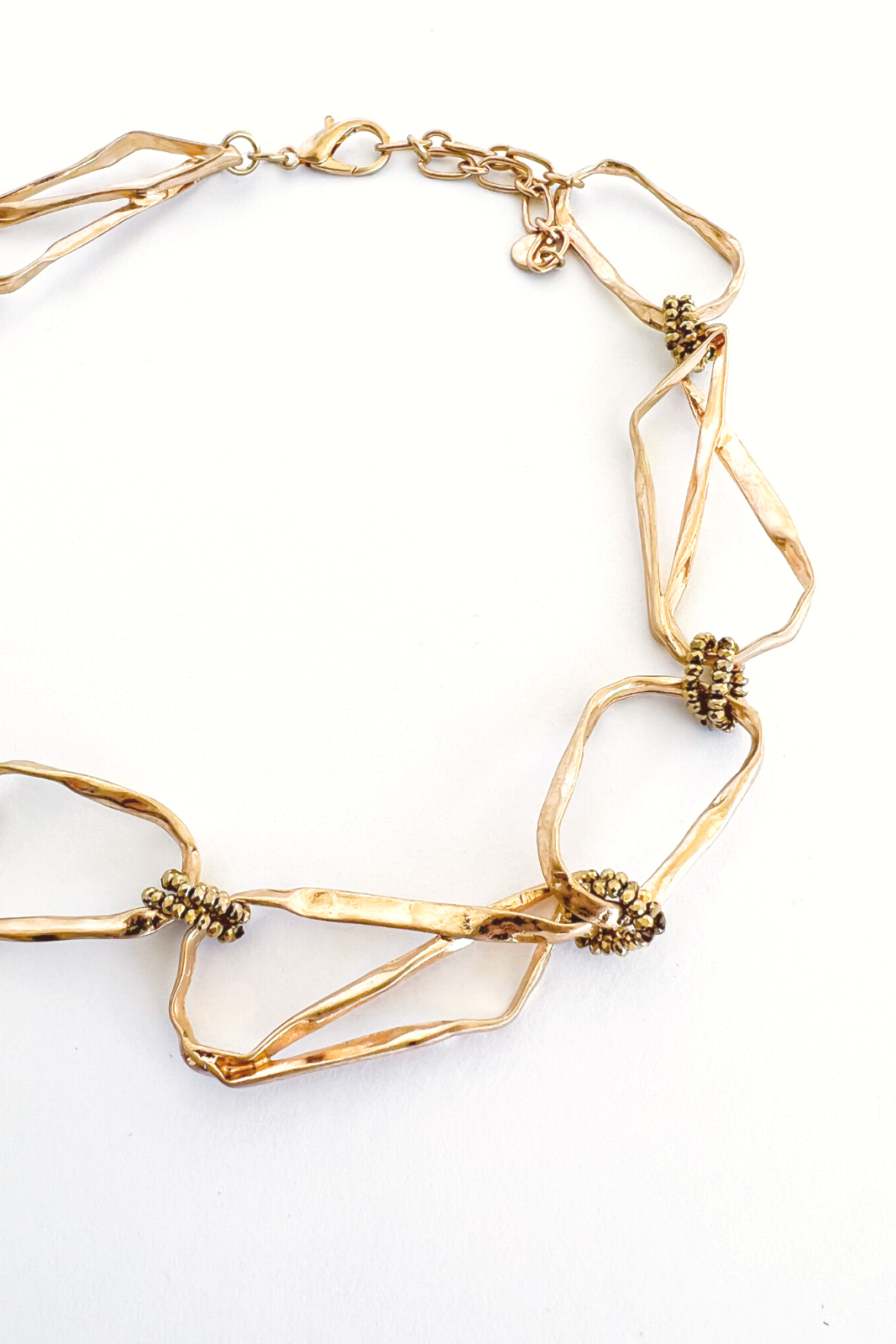 SALE - Chloe Beaded Link Necklace